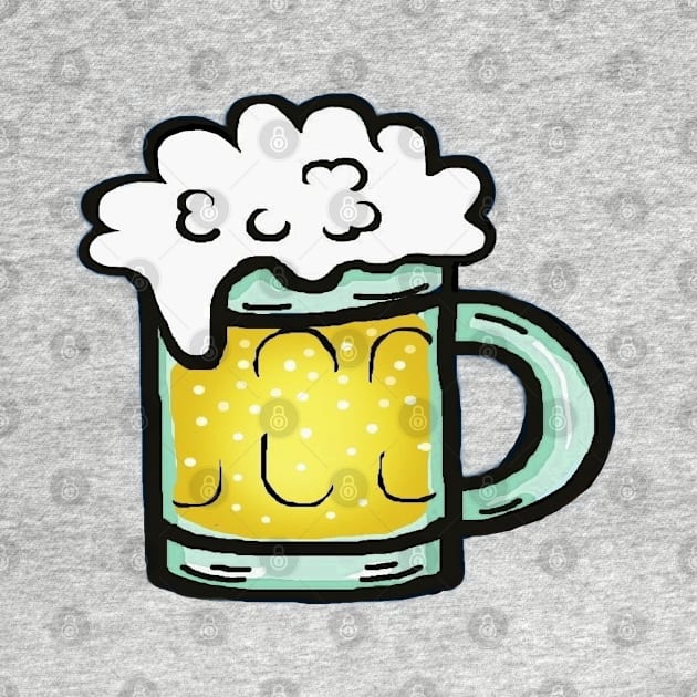 Mug of Beer by FranBail